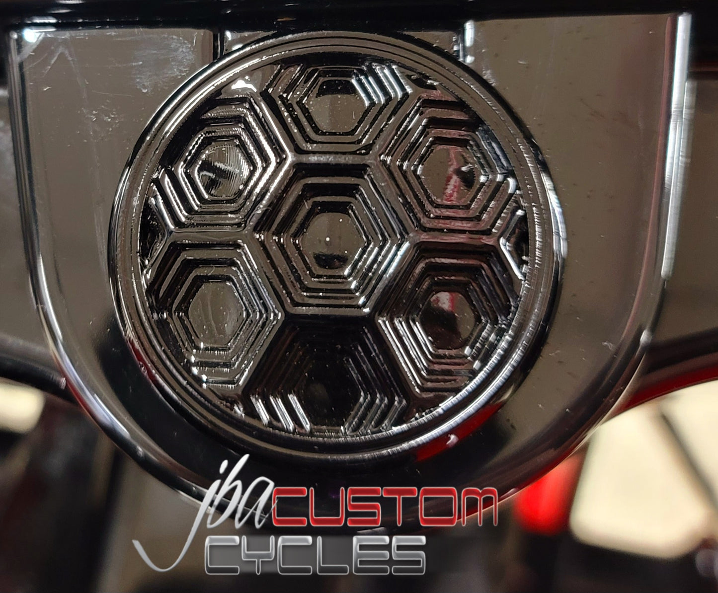 ROAD GLIDE IGNITION BLOCK OFF PLATE